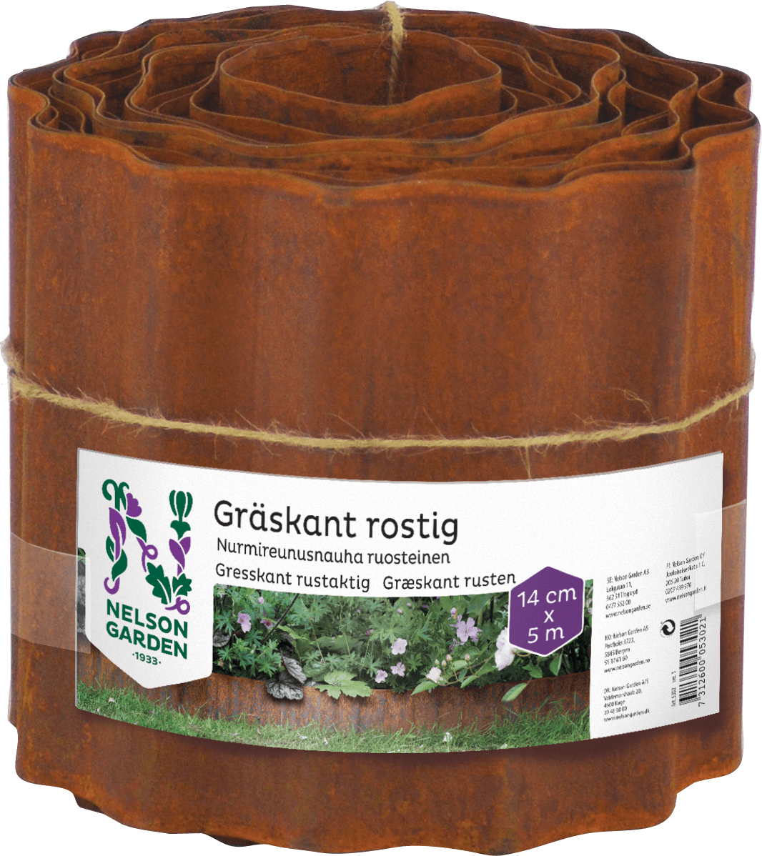 Nelson Garden Lawn Edging 500x14cm
