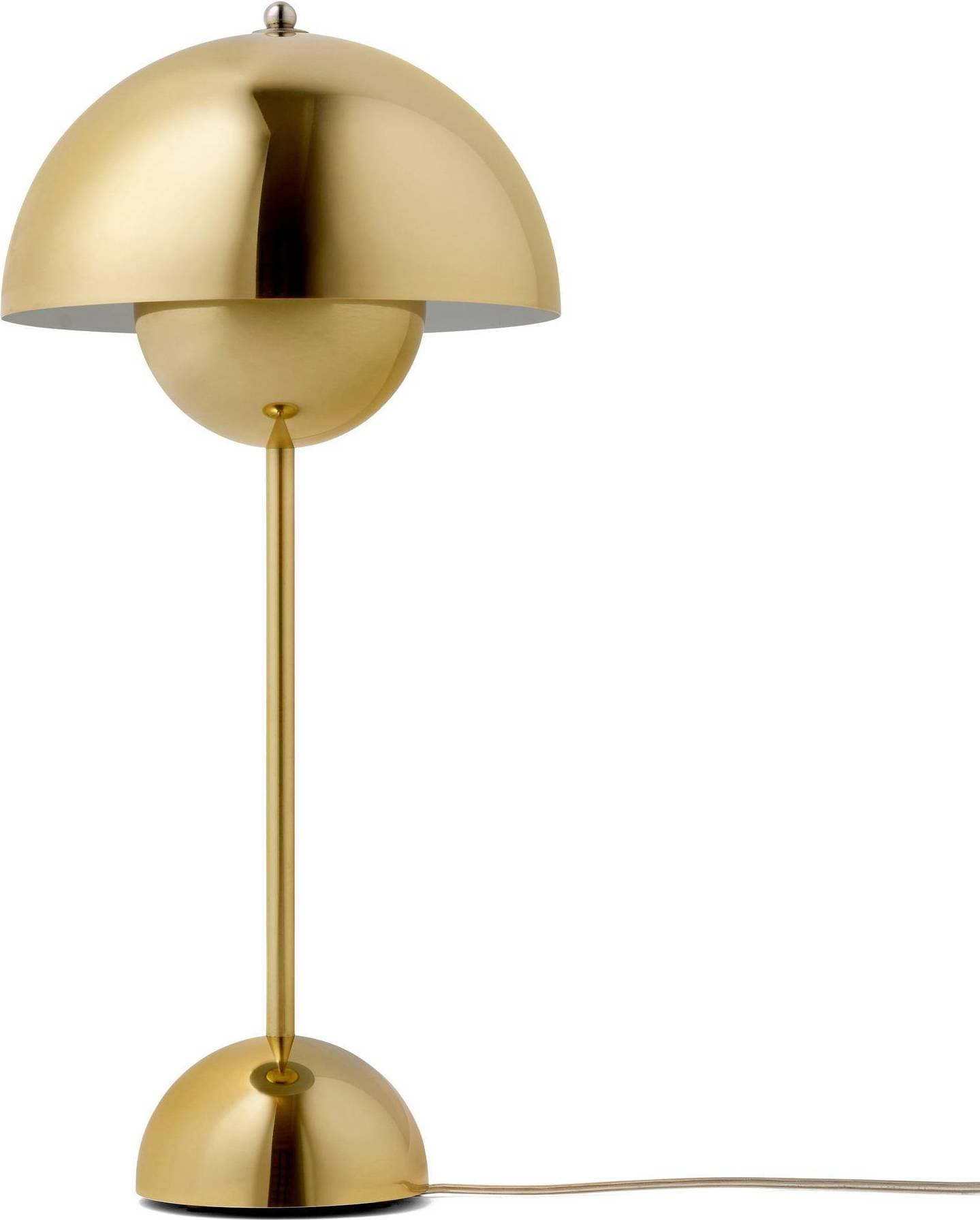 &Tradition Flowerpot VP3 Brass Plated Bordslampa 50cm