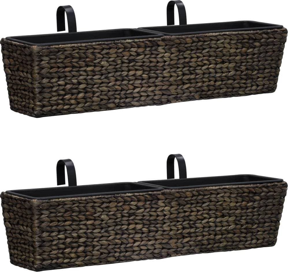 vidaXL Garden Planters 20x80x18cm