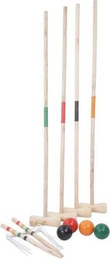 Croquet Set for 4 People