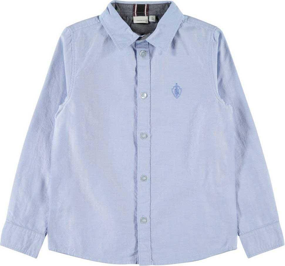 Name It Cotton Shirt - Blue/Campanula (13169166)