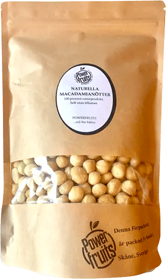 Powerfruits Macadamianötter Naturella 1000g 1pack