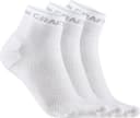 Craft Core Dry Shaftless 3-pack Socks Men - White