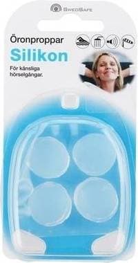 Swedsafe Silicone Earplugs 2 Pairs