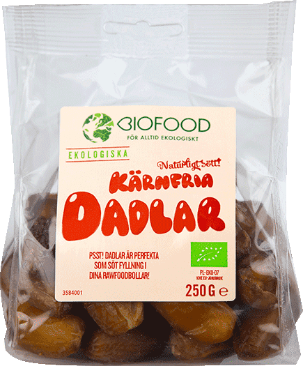 Biofood Dates Seedless 250g