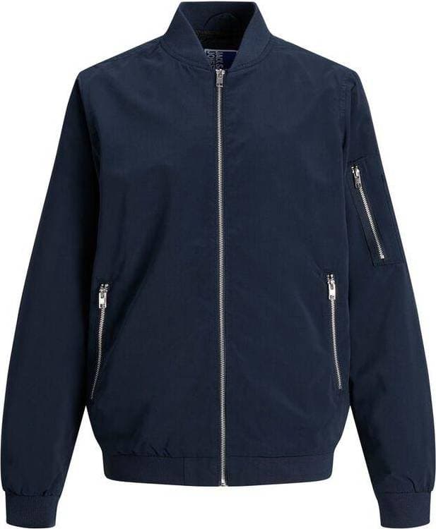 Jack & Jones Junior Boy's Bomber Jacket - Navy