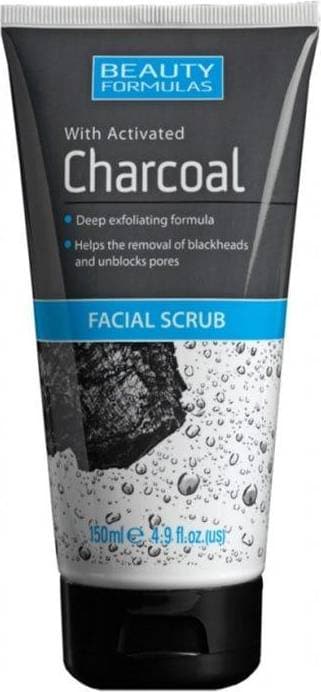 Beauty Formulas Charcoal Scrub 150ml