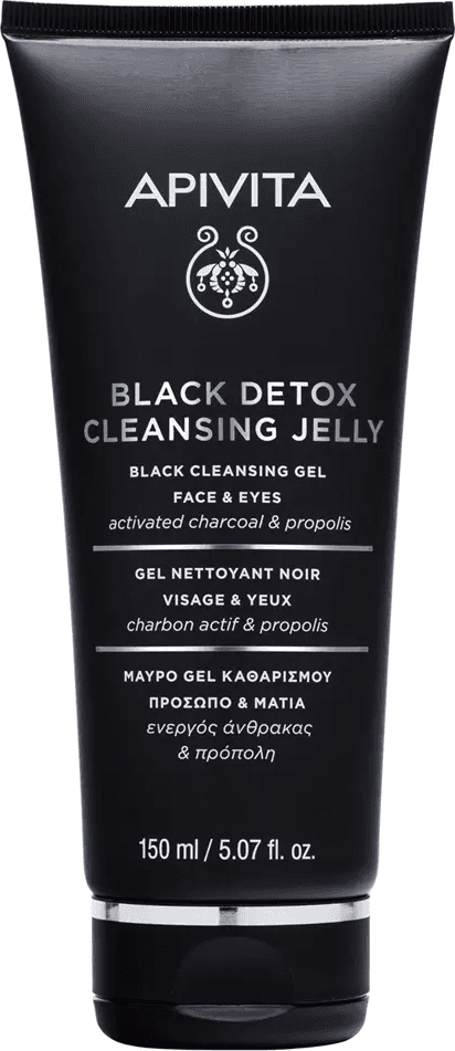 Apivita Black Detox Cleansing Jelly 150ml