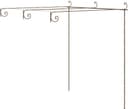 vidaXL Garden Rose Arch 300x250cm
