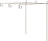 vidaXL Garden Rose Arch 300x250cm