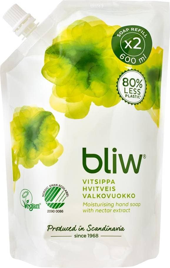 Bliw Vitsippa Moisturising Hand Soap Refill 600ml