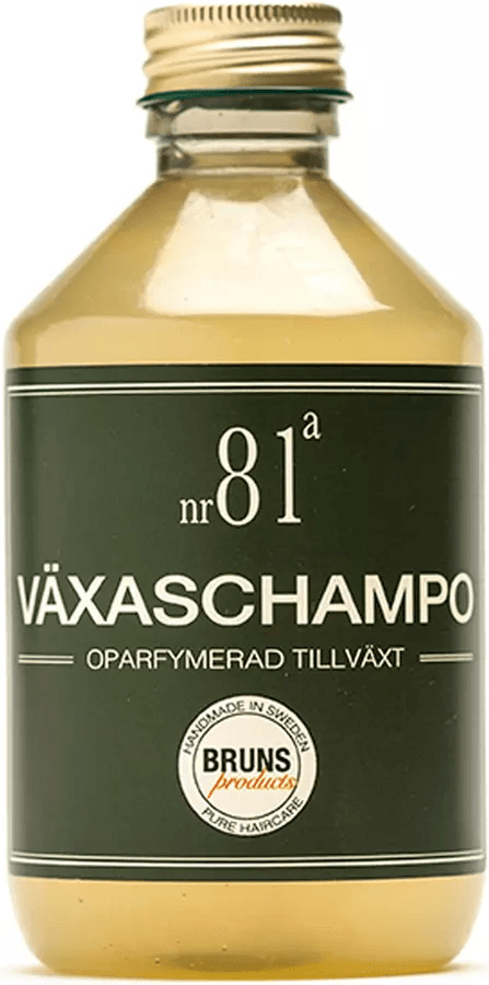 BRUNS Nr 81A Oparfymerad Tillväxt Växaschampo 330ml