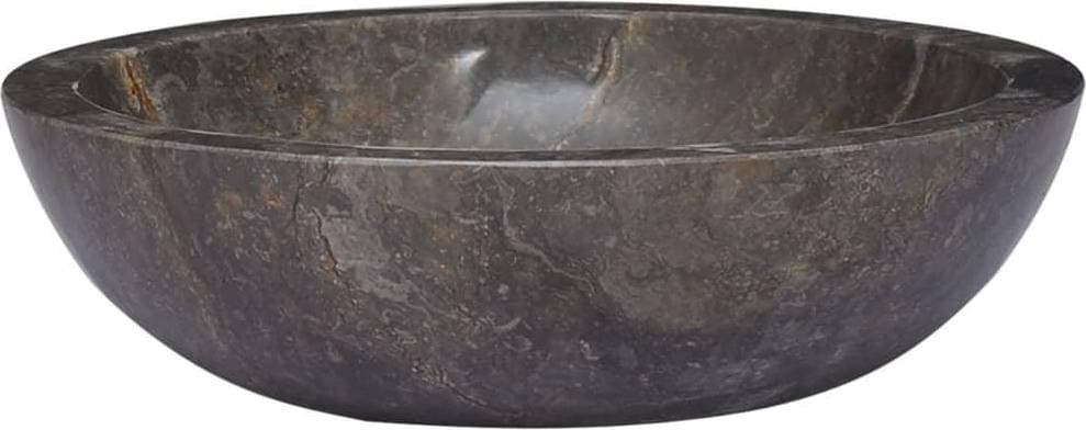 vidaXL Marble Countertop Sink - Grey (149157)