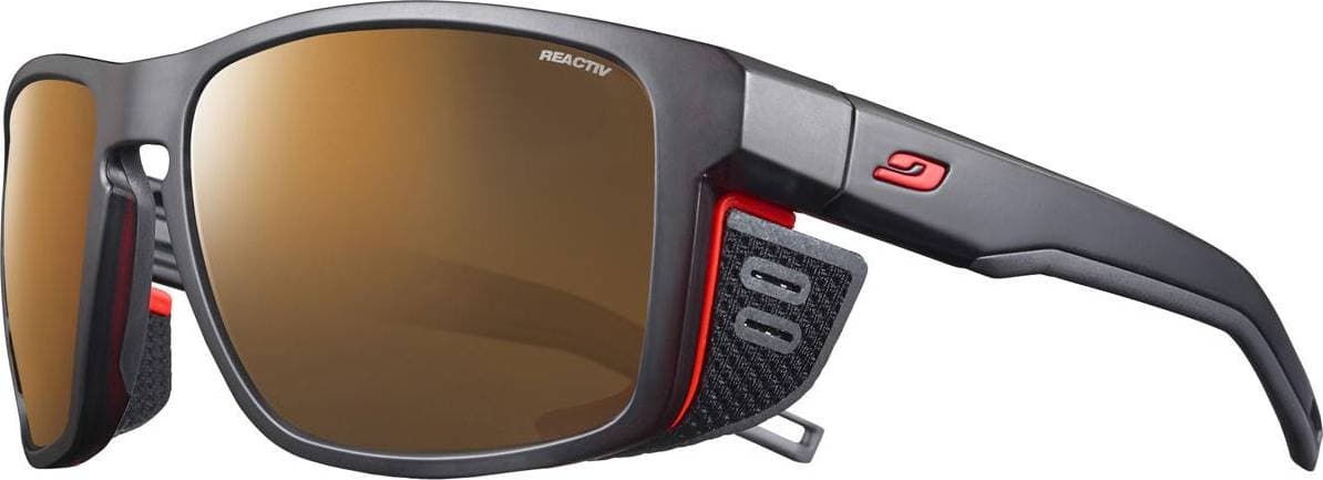 Julbo Shield M Polarized J5445014 - Matt Black/Orange