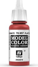 Vallejo Model Color Flat Red 17ml