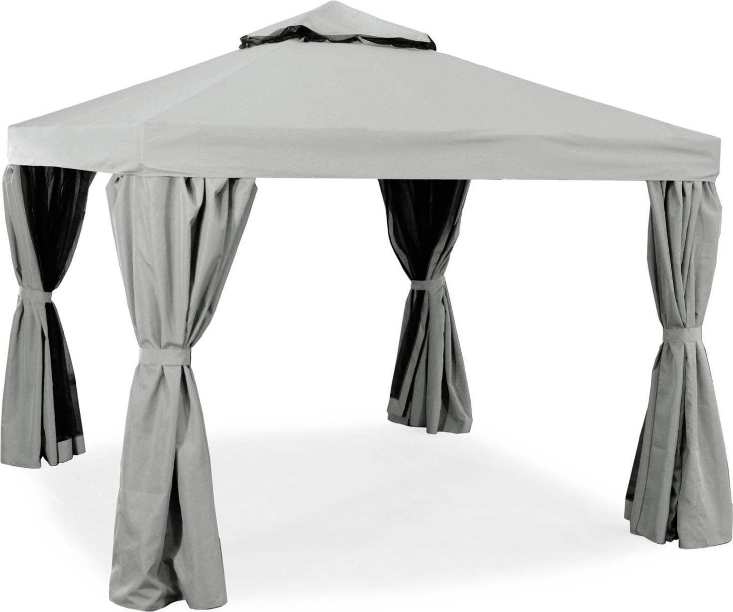 Hillerstorp Luxor Pavilion - Grey 3x3 m