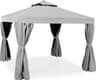 Hillerstorp Luxor Pavilion - Grey 3x3 m