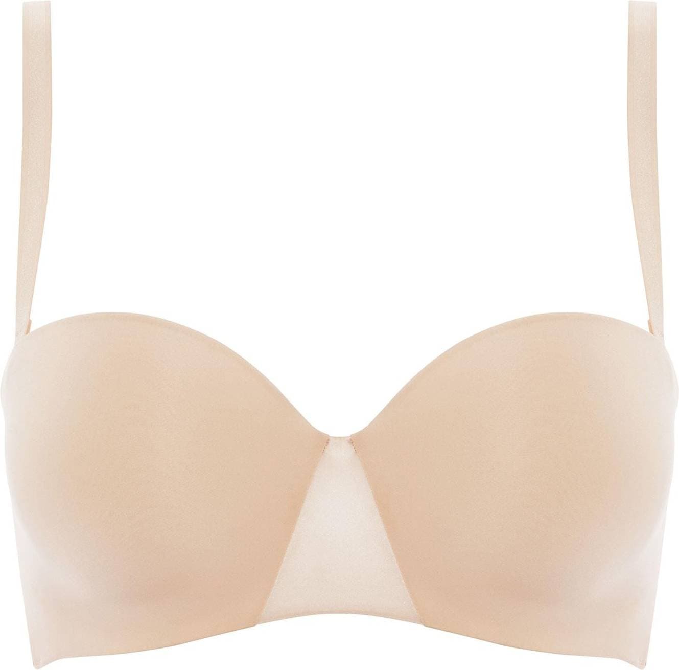 Chantelle Essentiall Bandeau Bra - Golden Beige