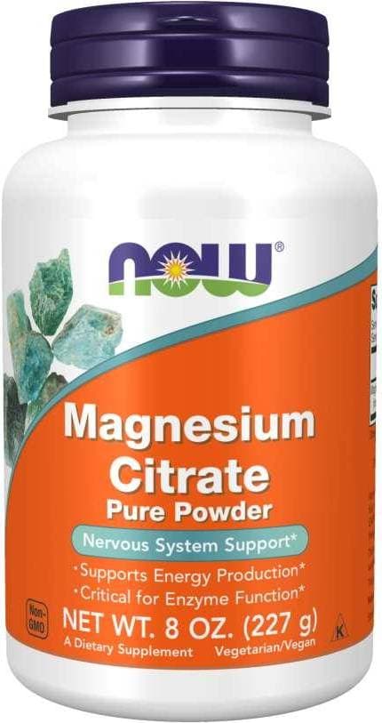 Now Foods Magnesium Citrate Pure Powder 227g