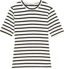 Stylein Chambers T-shirt - White with Stripes