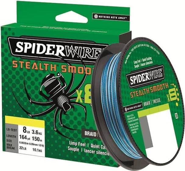 Spiderwire Stealth Smooth 8 Braid 0.15mm 150m