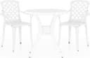 vidaXL 3070582 Caféset, 1 Bord inkl. 2 Stolar