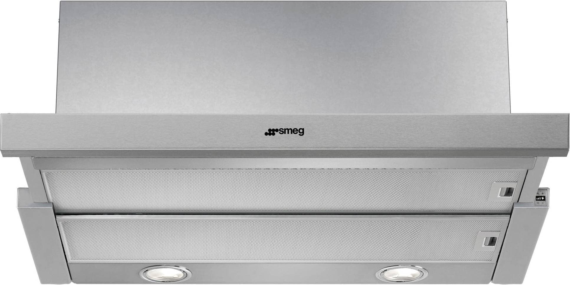 Smeg KSET600XE 60cm, Vit, Silver, Rostfritt stål, Grå