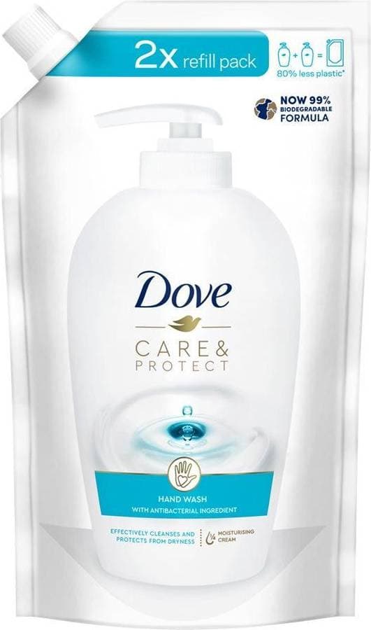 Dove Care & Protect Hand Wash Refill 500ml
