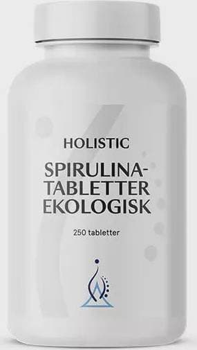 Holistic Spirulinatabletter Ekologisk 250 st