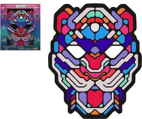 Th3 Party LED Leopard Mask