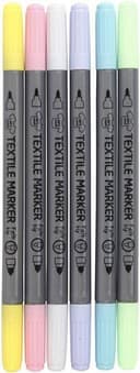 Creativ Company Textile Marker 6-pack