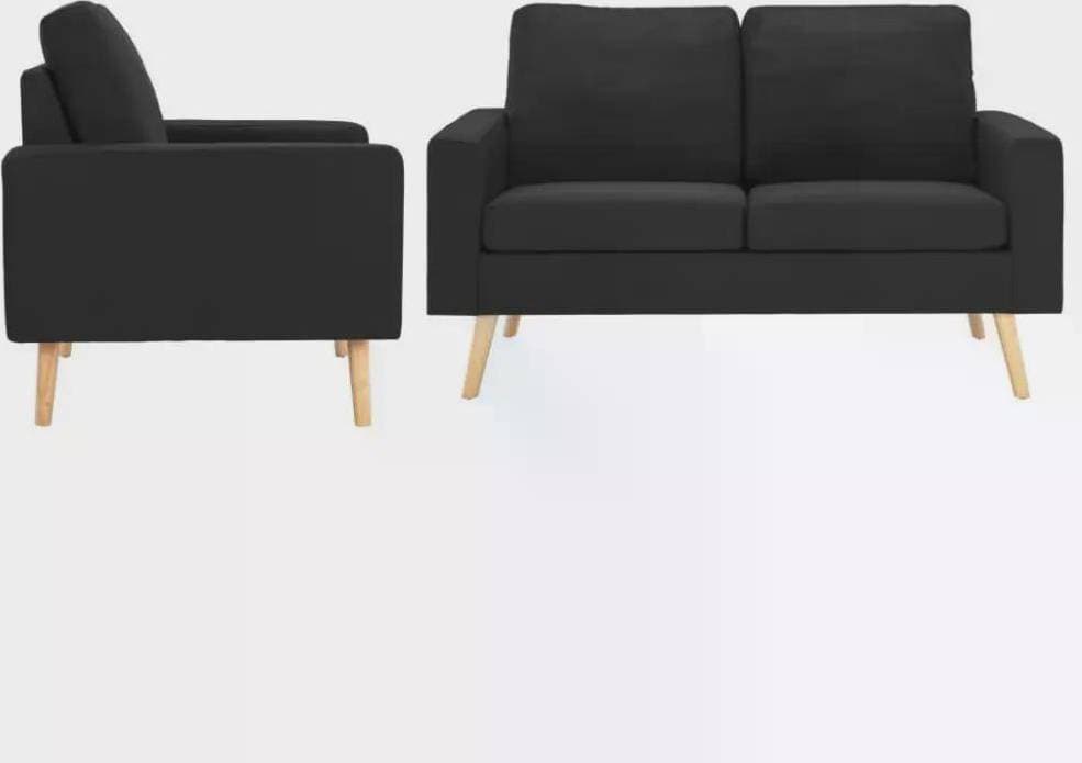 vidaXL - Soffa 130cm 3-sits, 2-sits, 1-sits