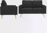 vidaXL - Soffa 130cm 3-sits, 2-sits, 1-sits