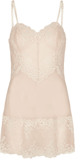 Wacoal Embrace Lace Chemise - Naturally Nude/Ivory