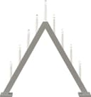 Konstsmide 3932 Matt Grey Adventsljusstake 60cm