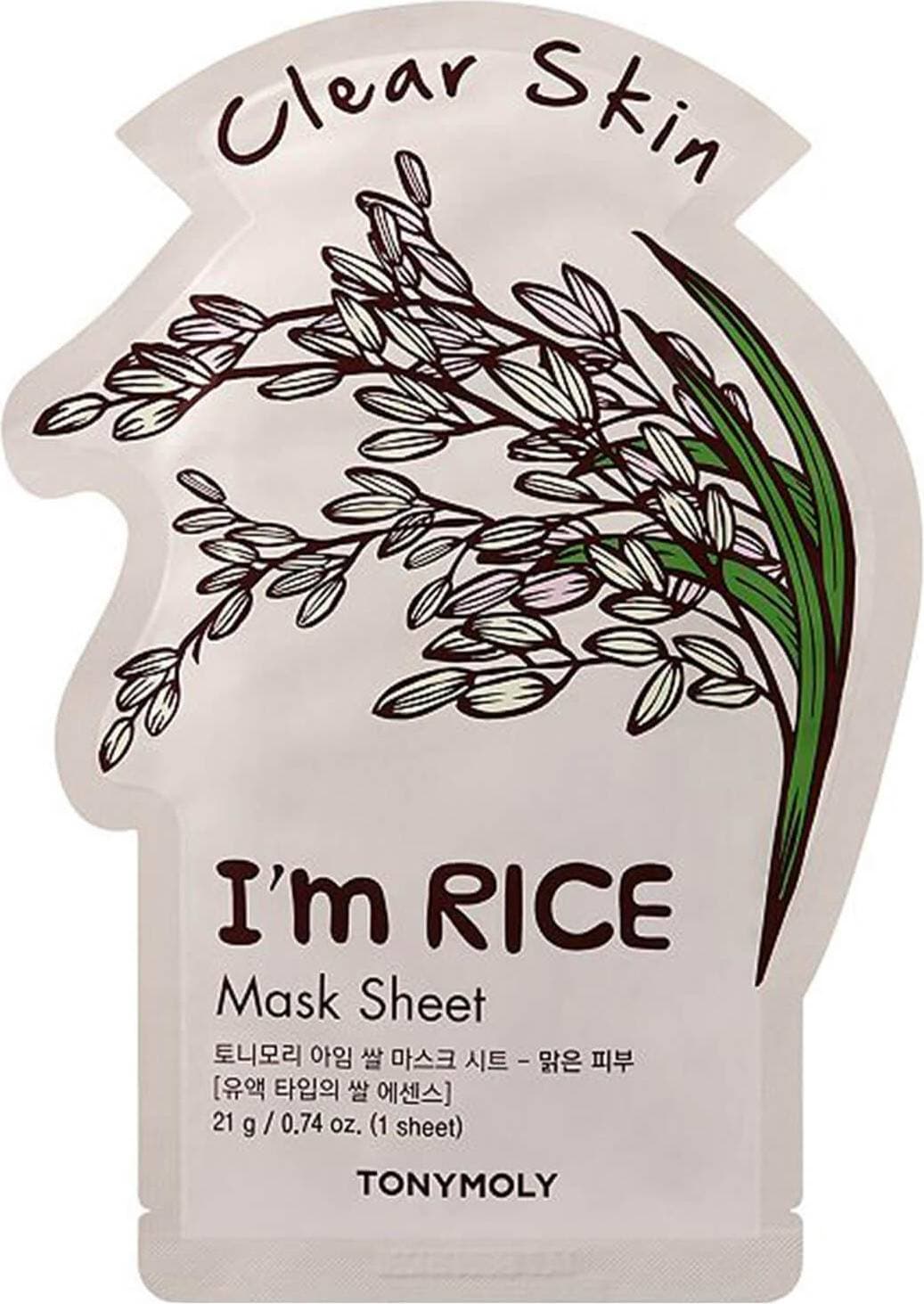 Tonymoly I'm Rice Sheet Mask 21g