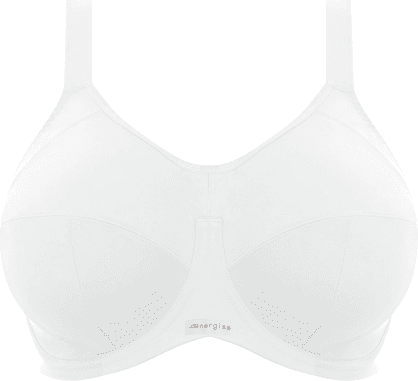 Elomi Energise Sports Bra - White