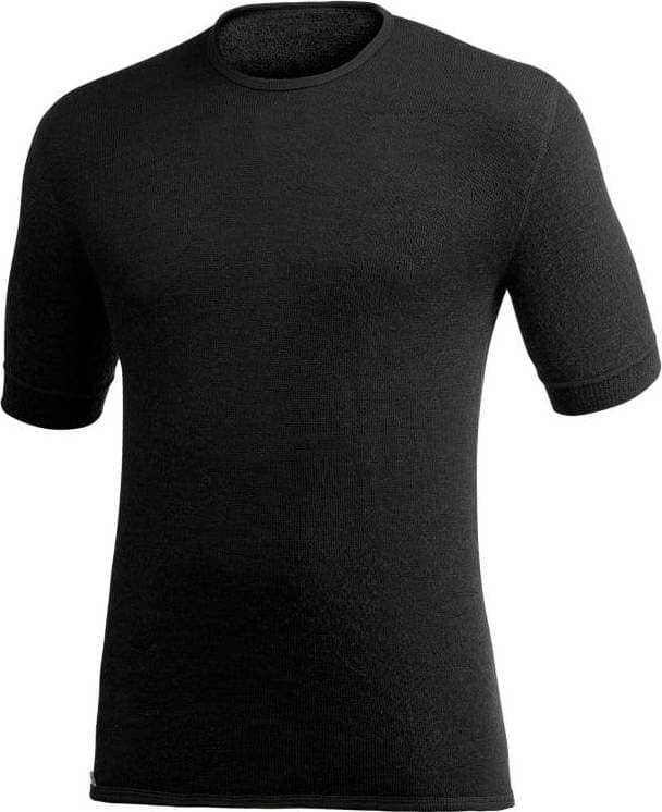 Woolpower T-shirt 200 Unisex - Black