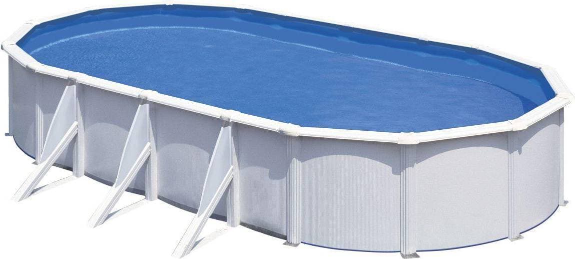 Gre Fidji Stål Wall Pool 730x375cm