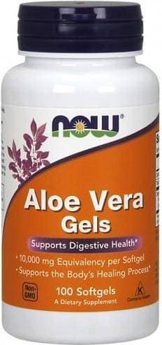 Now Foods Aloe Vera Gels 100 Softgels