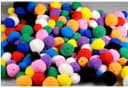 Staples Pom Pombollar med hål