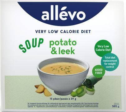 Allévo Soup Potato and Leek VLCD 15 st