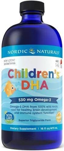 Nordic Naturals Children's DHA Strawberry 16 fl oz