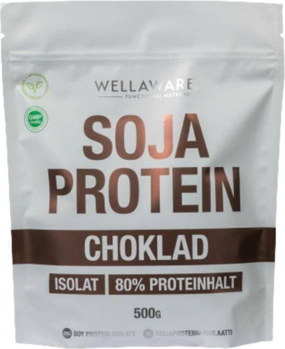 WellAware Sojaprotein Choklad 500 g