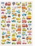 PlayBox Stickers fordon, 1 ark, 72/fp