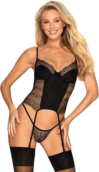 Obsessive Korsett Sharlotte Svart