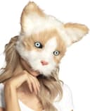 Vegaoo Katt Halvmask