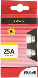 Proove Säkring 25A (DII) 4-pack