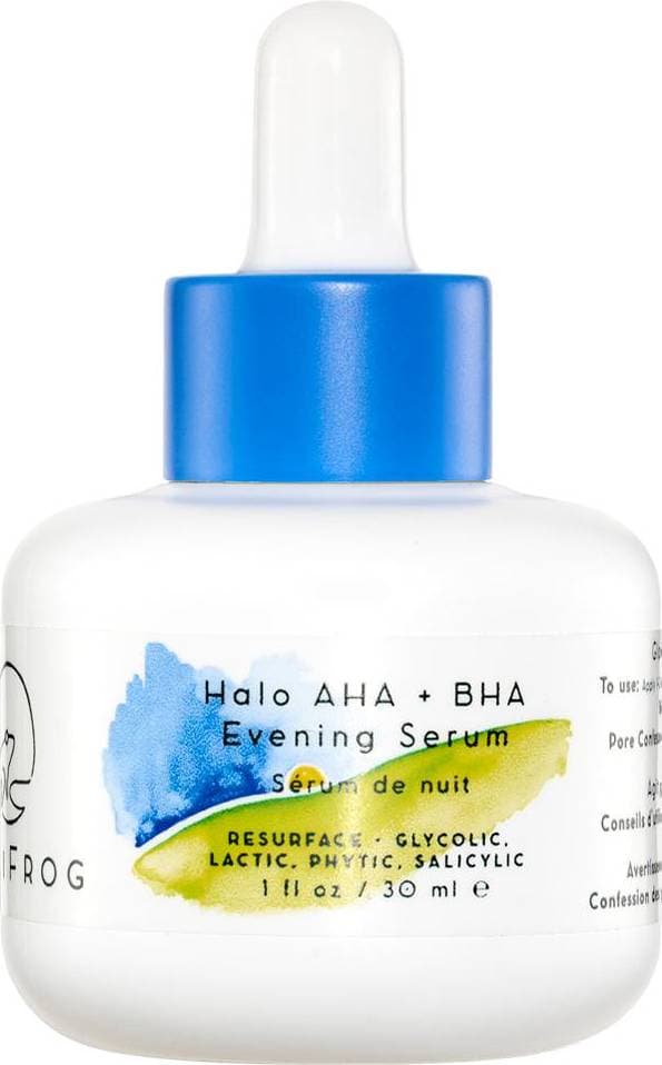 HoliFrog Halo AHA + BHA Evening Serum 30ml