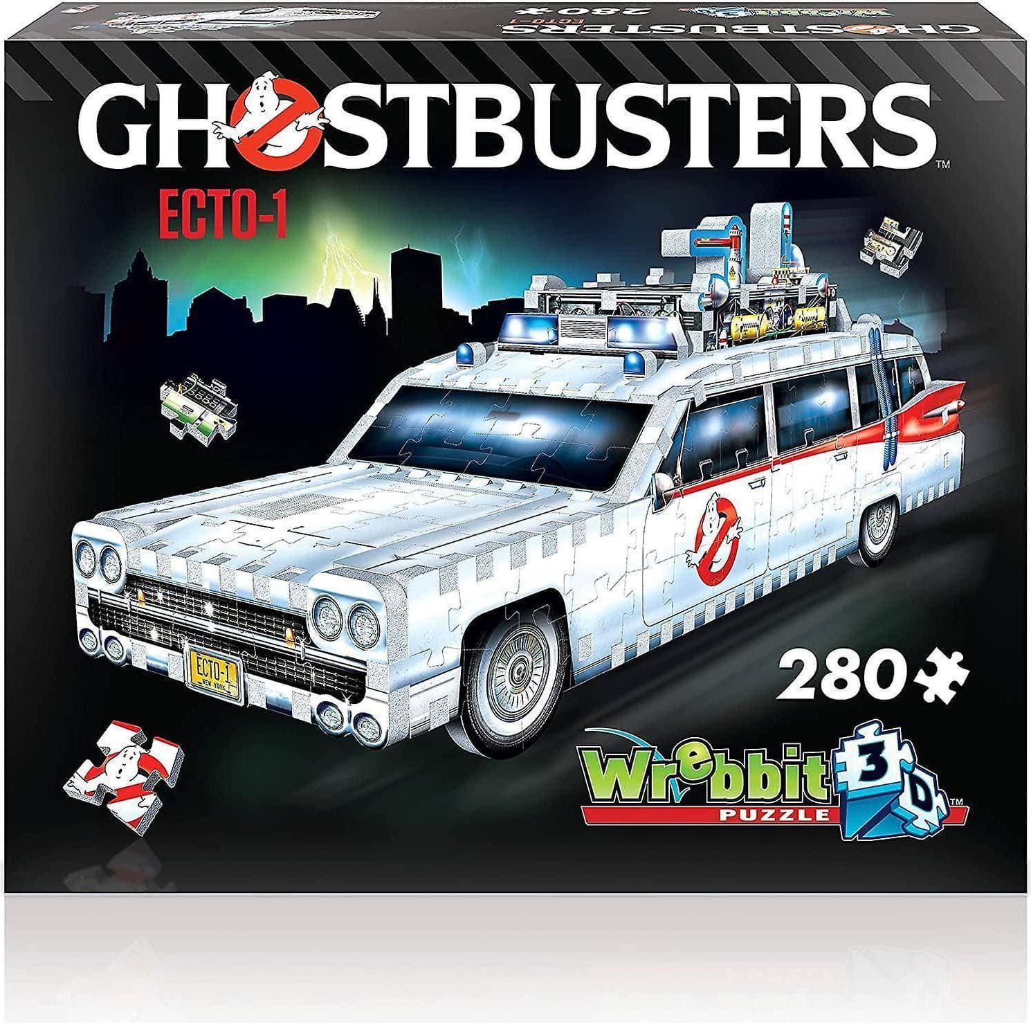 Wrebbit 3D Pussel Ghostbustersbil
